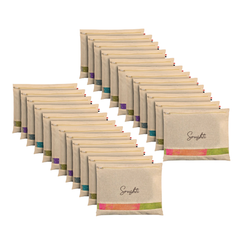 Personalized Pack of 24 Cotton Saree Covers
