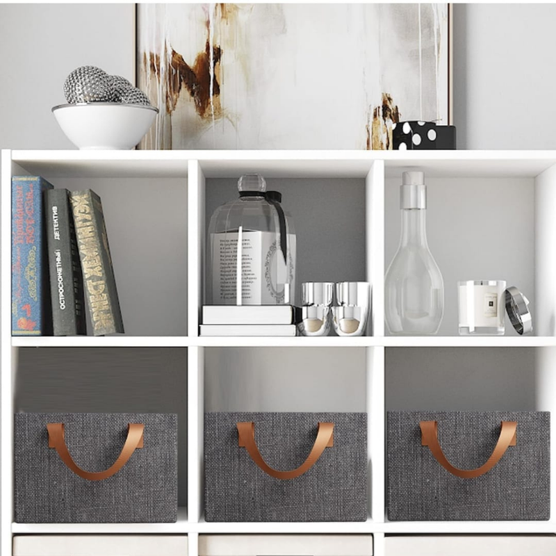 Pack of 2 Rectangle Storage Boxes