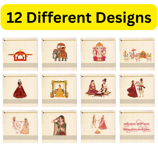 Bridal special Cotton saree cover with printing