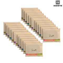 Personalized Pack of 24 Cotton Saree Covers