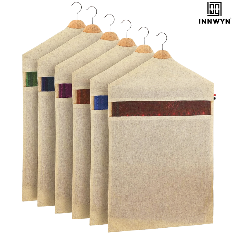 Pack of 30 Hanging Cotton Saree Covers
