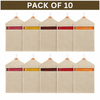 Pack of 10 Hanging Cotton Saree Covers