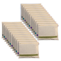 Pack of 24 Cotton Saree Storage Bags