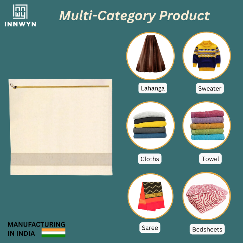 Pack of 32 Cotton Saree Storage Bags