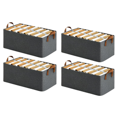 Pack of 2 Rectangle Storage Boxes