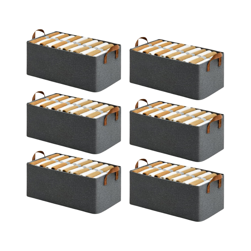 Pack of 2 Rectangle Storage Boxes