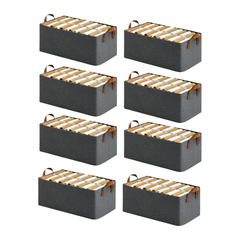 Pack of 2 Rectangle Storage Boxes