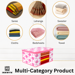 Pack of 6 Printed Saree Covers