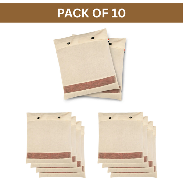 Pack of 10 Cotton Saree Covers