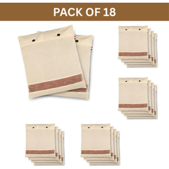 Pack of 18 Cotton Saree Covers