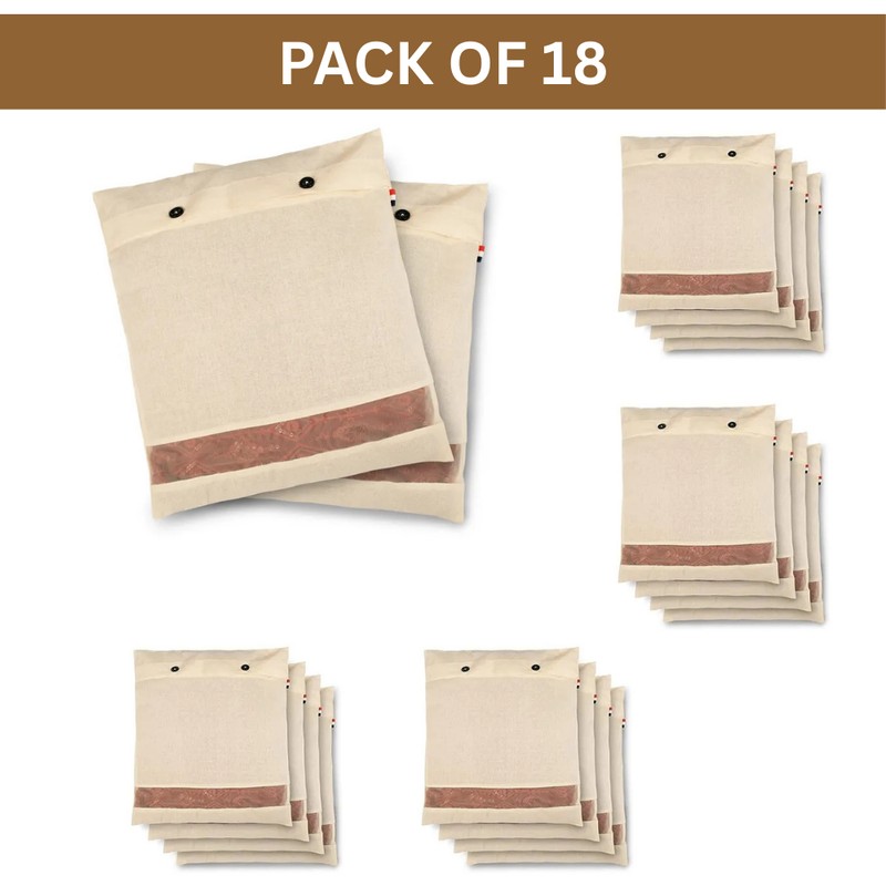 Pack of 18 Cotton Saree Covers