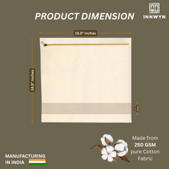 3 Canvas Storage Bags With 6 Saree Covers
