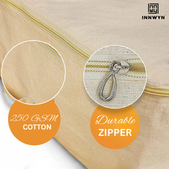 Pack of 7 Cotton Canvas Storage Bags