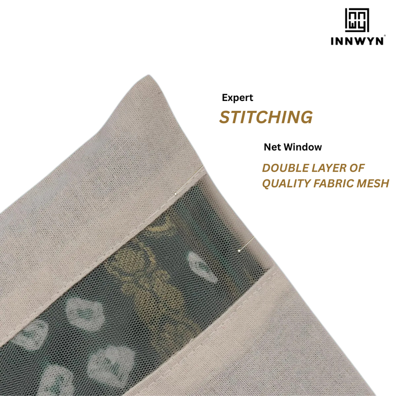 Pack of 6 Cotton Saree Storage Bags