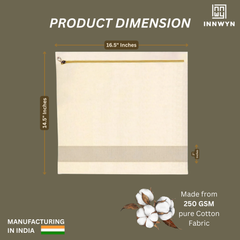 3 Hanging Covers With 6 Saree Covers