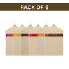 Pack of 6 Hanging Cotton Saree Covers