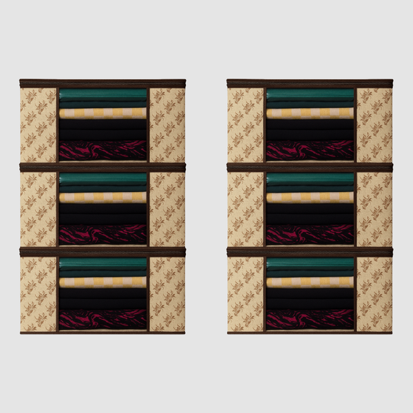 Pack Of 6 High Quality Printed Saree Cover