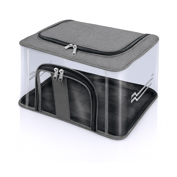 Pack of 4 Transparent Clothes Organizers
