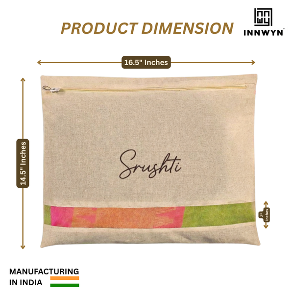 Personalized Pack of 32 Cotton Saree Covers