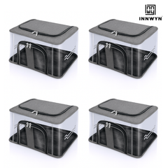 Pack of 4 Transparent Clothes Organizers