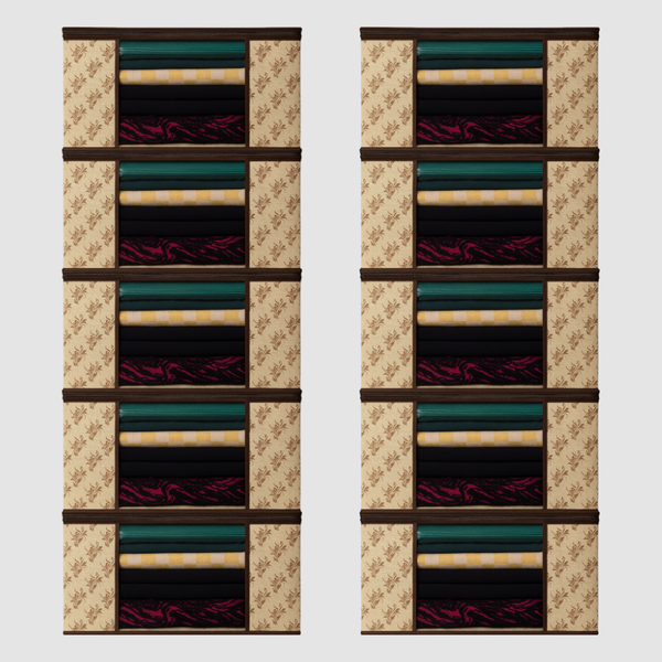 Pack Of 10 High Quality Printed Saree Cover